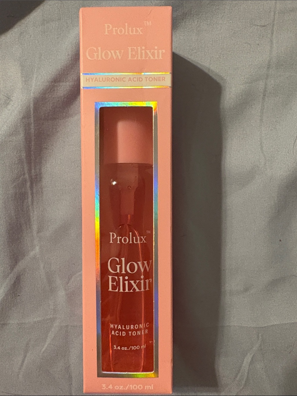 Glow Elixir Hyaluronic Acid Toner — Pink